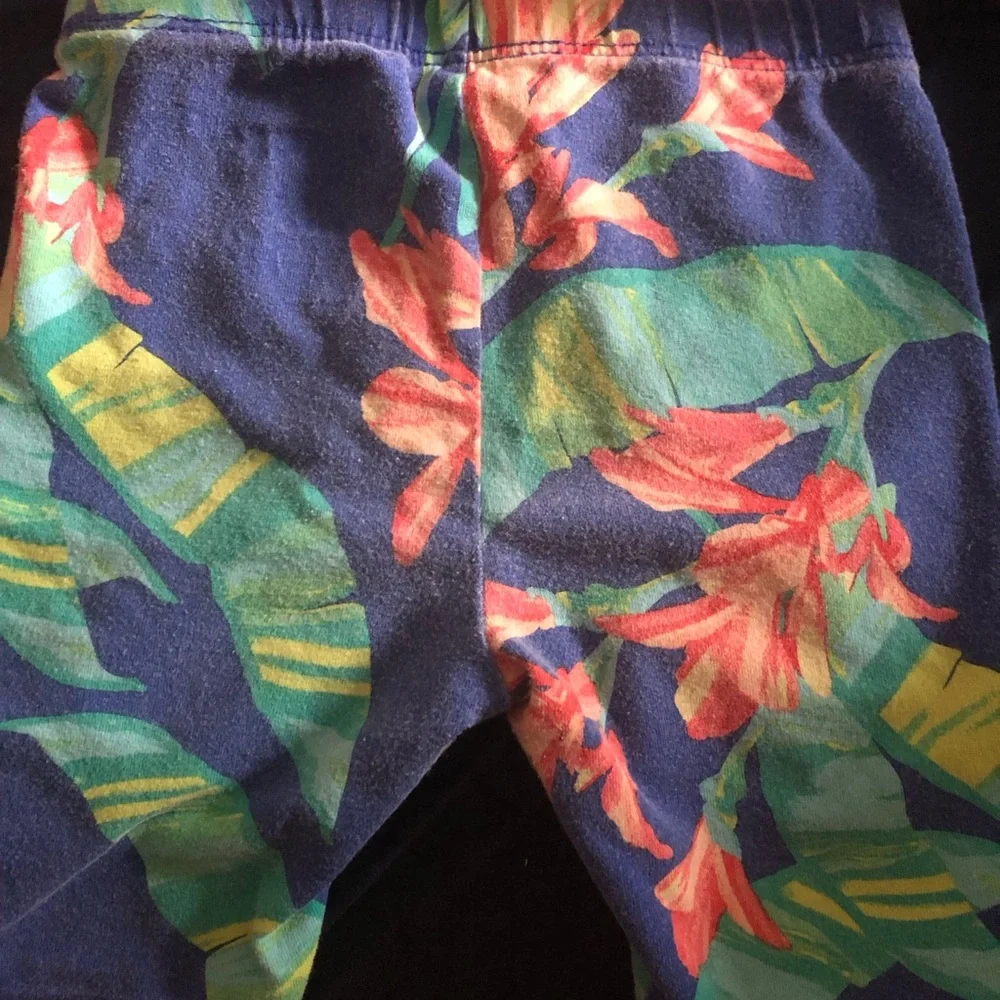 The Children's Place Pink Butterfly Print Stretch Legging shorts bundle